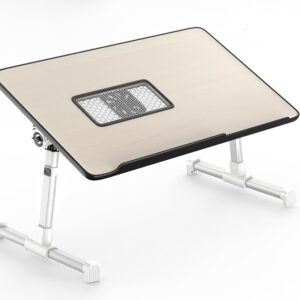 Adjustable Laptop Desk Stand Foldable Notebook Laptop Bed Table Can be Lifted Standing
