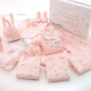 Newborn Baby Clothes Thin Suit Baby Gift Box