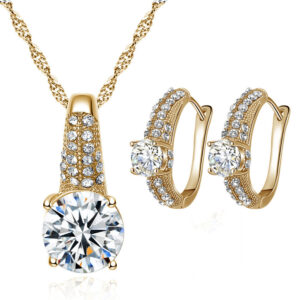 Bridal Necklace And Earrings Jewelry Set
