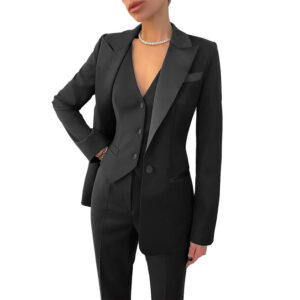 Fashion Casual Women’s Three-piece Suit