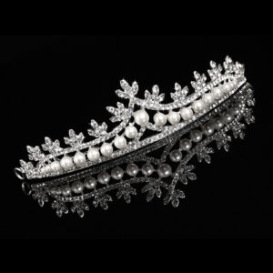 Bridal Pearl Crown Jewelry Hair Accessories