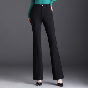 Flared Wide Leg Pants Female Suit Women’s Pants Loose Drooping Slimming