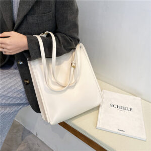 Solid Color PU Small  Shoulder Bag