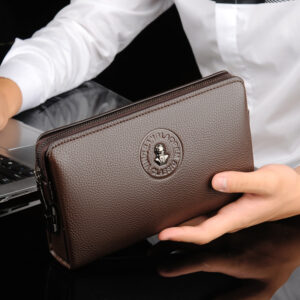 Men’s Business Casual Clutch New Soft Leather Clutch