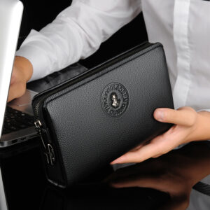 Men’s Business Casual Clutch New Soft Leather Clutch