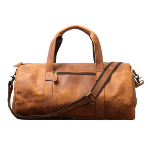 Men’s Genuine Leather Portable Travel Bag