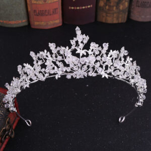 Bridal Jewelry Exquisite Handmade Crystal Crown